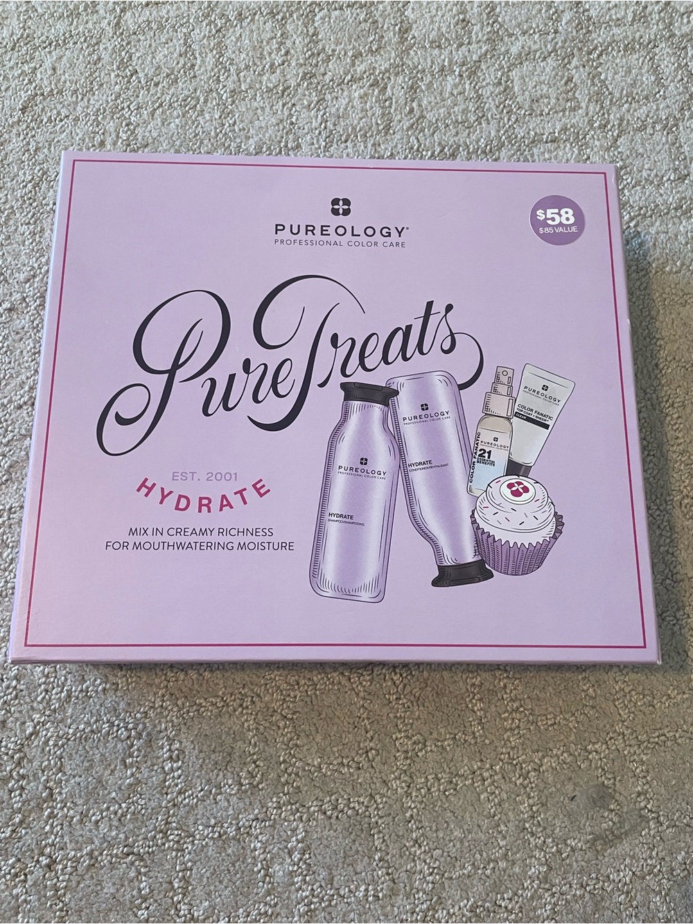 Pureology PureTreats Hydrate Gift Set - Pink Packaging